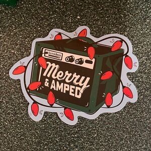 NEW DUTCH BROS NOV 2025 HOLIDAY GLOW IN DARK STICKER OF THE MONTH